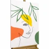 Handgemaltes Gemälde 'Botanical Heart' 60x90cm | inkl. Echtheitszertifikat