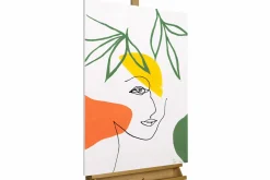 Handgemaltes Gemälde 'Botanical Heart' 60x90cm | inkl. Echtheitszertifikat