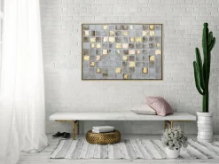 Handgemaltes Gemälde 'Bright Memories' 102,5x77,5cm | inkl. Echtheitszertifikat