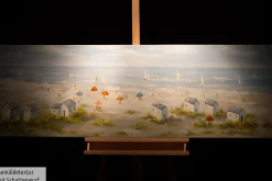Handgemaltes Gemälde 'Brise der Nordseeluft' 150x50cm | inkl. Echtheitszertifikat