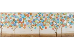 Handgemaltes Gemälde 'Buntes Herbstlaub' 150x50cm | inkl. Echtheitszertifikat