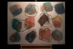Handgemaltes Gemälde 'Buntes Zusammenspiel' 100x75cm | inkl. Echtheitszertifikat