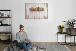Handgemaltes Gemälde 'Buoyant Spirit' 100x75cm | inkl. Echtheitszertifikat