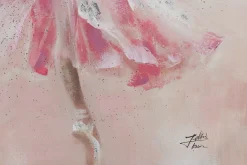 Handgemaltes Gemälde 'Butterfly Ballerina' 80x80cm | inkl. Echtheitszertifikat