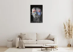 Handgemaltes Gemälde 'Butterfly Transformation' 60x90cm | inkl. Echtheitszertifikat