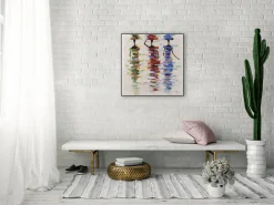 Handgemaltes Gemälde 'Calm Journey' 60x60cm | inkl. Echtheitszertifikat