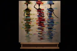 Handgemaltes Gemälde 'Calm Journey' 60x60cm | inkl. Echtheitszertifikat