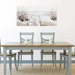 Handgemaltes Gemälde 'Careless Beach Day' 120x60cm | inkl. Echtheitszertifikat