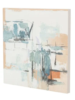 Handgemaltes Gemälde 'Coastal Haze' 60x60cm | inkl. Echtheitszertifikat