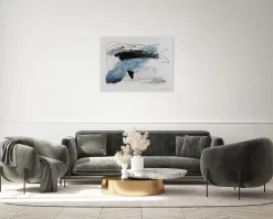 Handgemaltes Gemälde 'Cold Touch' 100x75cm | inkl. Echtheitszertifikat