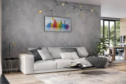 Handgemaltes Gemälde 'Colonia variopinta' 120x60cm | inkl. Echtheitszertifikat