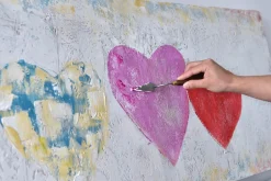 Handgemaltes Gemälde 'Color My Heart' | inkl. Echtheitszertifikat