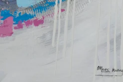 Handgemaltes Gemälde 'Colourful Floods' 120x60cm | inkl. Echtheitszertifikat
