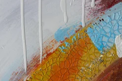 Handgemaltes Gemälde 'Colourful Floods' 120x60cm | inkl. Echtheitszertifikat