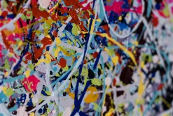 Handgemaltes Gemälde 'Colourful Ideas' 100x75cm | inkl. Echtheitszertifikat