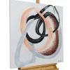 Handgemaltes Gemälde 'Complementary Trio' 80x80cm | inkl. Echtheitszertifikat