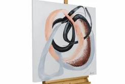 Handgemaltes Gemälde 'Complementary Trio' 80x80cm | inkl. Echtheitszertifikat