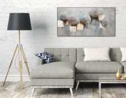 Handgemaltes Gemälde 'Cracks Start to Show' 120x60cm | inkl. Echtheitszertifikat