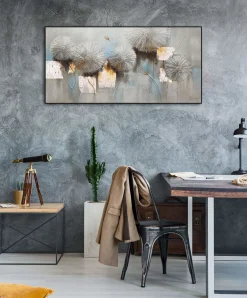 Handgemaltes Gemälde 'Cracks Start to Show' 120x60cm | inkl. Echtheitszertifikat