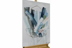 Handgemaltes Gemälde 'Crystal World' 60x90cm | inkl. Echtheitszertifikat