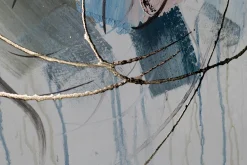 Handgemaltes Gemälde 'Crystal World' 60x90cm | inkl. Echtheitszertifikat