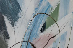 Handgemaltes Gemälde 'Crystal World' 60x90cm | inkl. Echtheitszertifikat