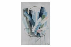 Handgemaltes Gemälde 'Crystal World' 60x90cm | inkl. Echtheitszertifikat