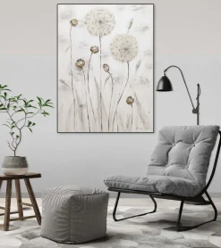 Handgemaltes Gemälde 'Delicate Meadow' | inkl. Echtheitszertifikat