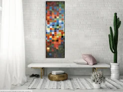 Handgemaltes Gemälde 'Den Durchblick bewahren' 50x150cm | inkl. Echtheitszertifikat