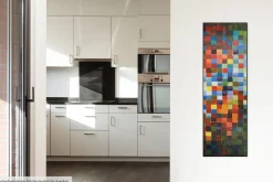 Handgemaltes Gemälde 'Den Durchblick bewahren' 50x150cm | inkl. Echtheitszertifikat