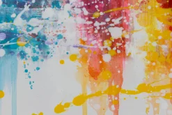 Handgemaltes Gemälde 'Den Haag Skyline Silhouette' 120x60cm | inkl. Echtheitszertifikat
