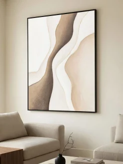 Handgemaltes Gemälde 'Desert Flow' 75x100cm | inkl. Echtheitszertifikat