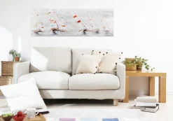 Handgemaltes Gemälde 'Direction Liberté' 150x50cm | inkl. Echtheitszertifikat