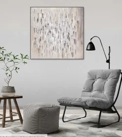 Handgemaltes Gemälde 'Double Vision' 80x80cm | inkl. Echtheitszertifikat