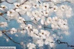 Handgemaltes Gemälde 'Dream of Blue' 100x75cm | inkl. Echtheitszertifikat
