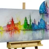 Handgemaltes Gemälde 'Dresden Must Sees' 120x60cm | inkl. Echtheitszertifikat