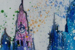 Handgemaltes Gemälde 'Dresden Must Sees' 120x60cm | inkl. Echtheitszertifikat