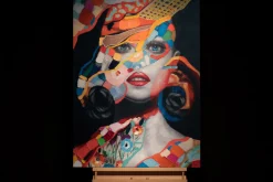 Handgemaltes Gemälde 'Dressed to Excess' 75x100cm | inkl. Echtheitszertifikat