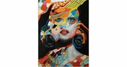 Handgemaltes Gemälde 'Dressed to Excess' 75x100cm | inkl. Echtheitszertifikat