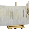 Handgemaltes Gemälde 'Dripping in White' 150x50cm | inkl. Echtheitszertifikat