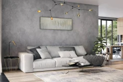 Handgemaltes Gemälde 'Dripping in White' 150x50cm | inkl. Echtheitszertifikat