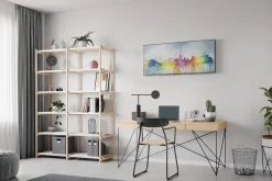 Handgemaltes Gemälde 'Düsseldorf Fever' 120x60cm | inkl. Echtheitszertifikat