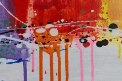 Handgemaltes Gemälde 'Dublin Skyline Silhouette' 120x60cm | inkl. Echtheitszertifikat