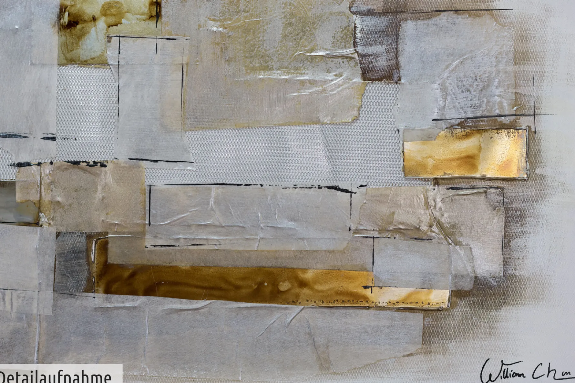 Handgemaltes Gemälde 'Endlessness' 120x60cm | inkl. Echtheitszertifikat