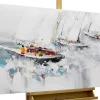 Handgemaltes Gemälde 'Endspurt' 120x60cm | inkl. Echtheitszertifikat