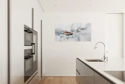 Handgemaltes Gemälde 'Endspurt' 120x60cm | inkl. Echtheitszertifikat
