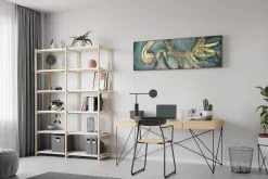 Handgemaltes Gemälde 'Enigma' 150x50cm | inkl. Echtheitszertifikat