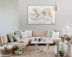 Handgemaltes Gemälde 'Entdeckung der Welt' 120x80cm | inkl. Echtheitszertifikat