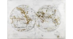 Handgemaltes Gemälde 'Entdeckung der Welt' 120x80cm | inkl. Echtheitszertifikat