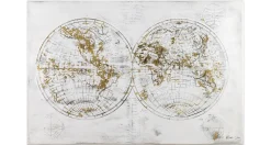 Handgemaltes Gemälde 'Entdeckung der Welt' 120x80cm | inkl. Echtheitszertifikat
